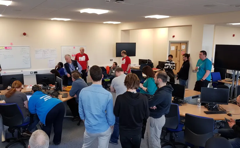 Code the City hack event hosted at the University of Aberdeen